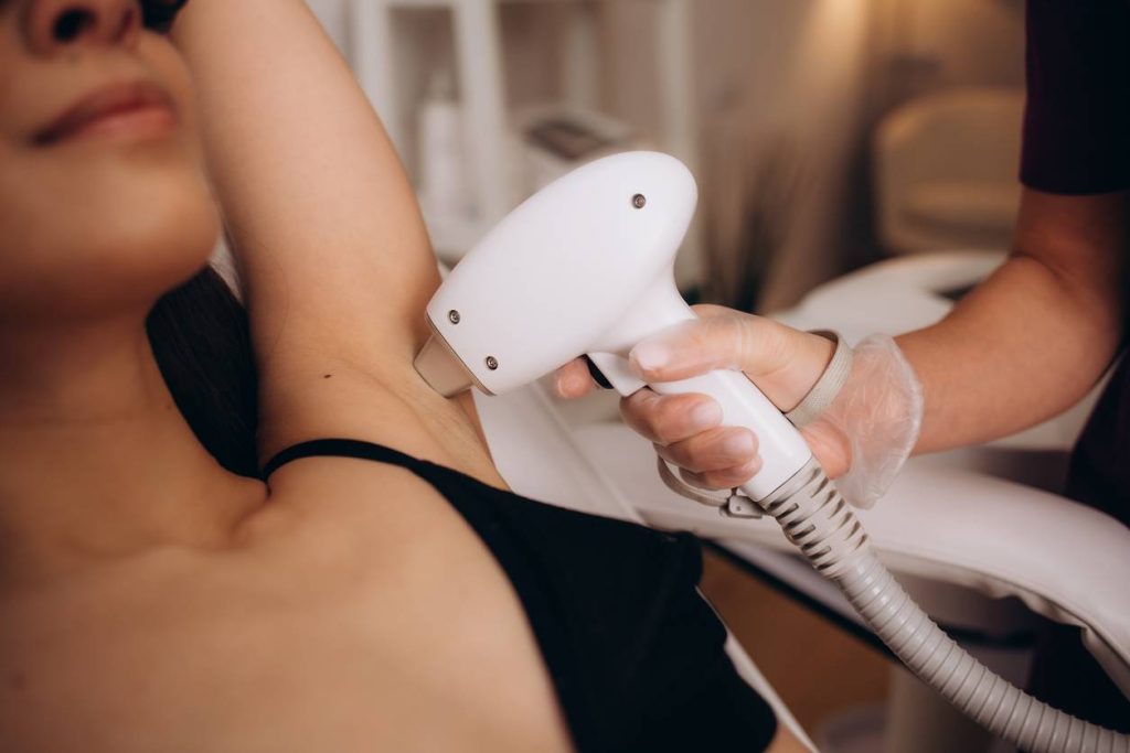 épilation laser aisselles